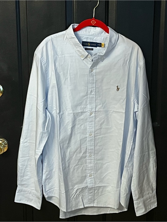 Ralph Lauren Other - Ralph Lauren Light Blue Oxford Button-Down Shirt with Pony Logo